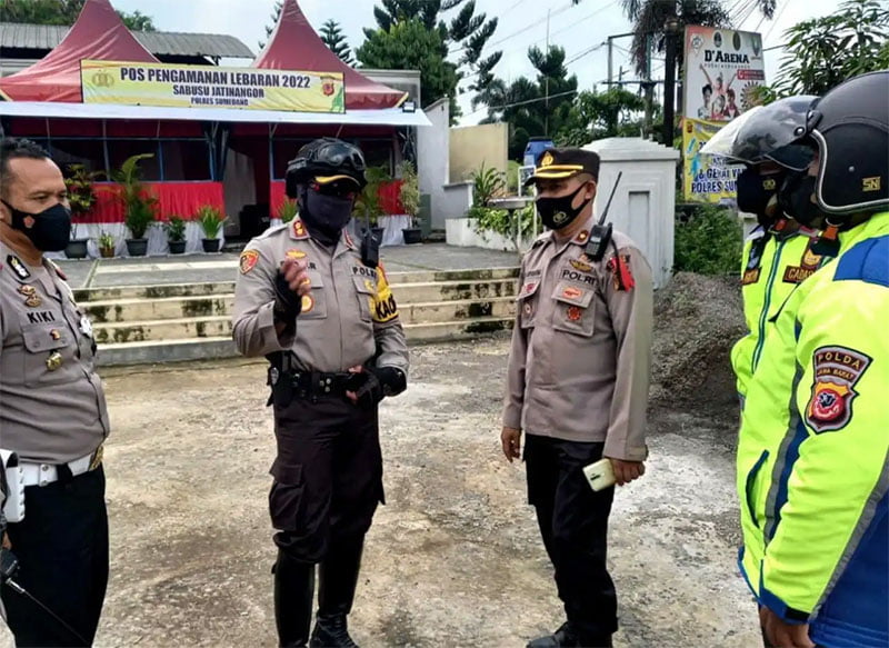 kapolres sumedang tinjau