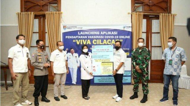 permudah-vaksinasi-pemkab-cilacap-luncurkan-aplikasi-viva-cilacap